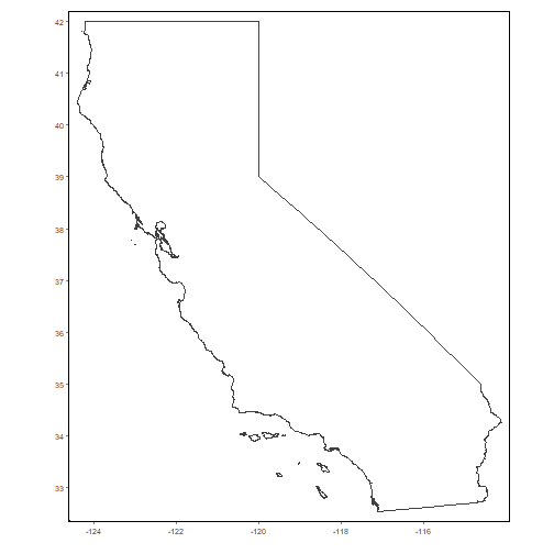 Map of California